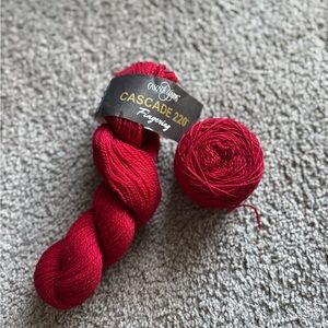 Cascade 220 Fingering Weight Yarn (2 skeins)